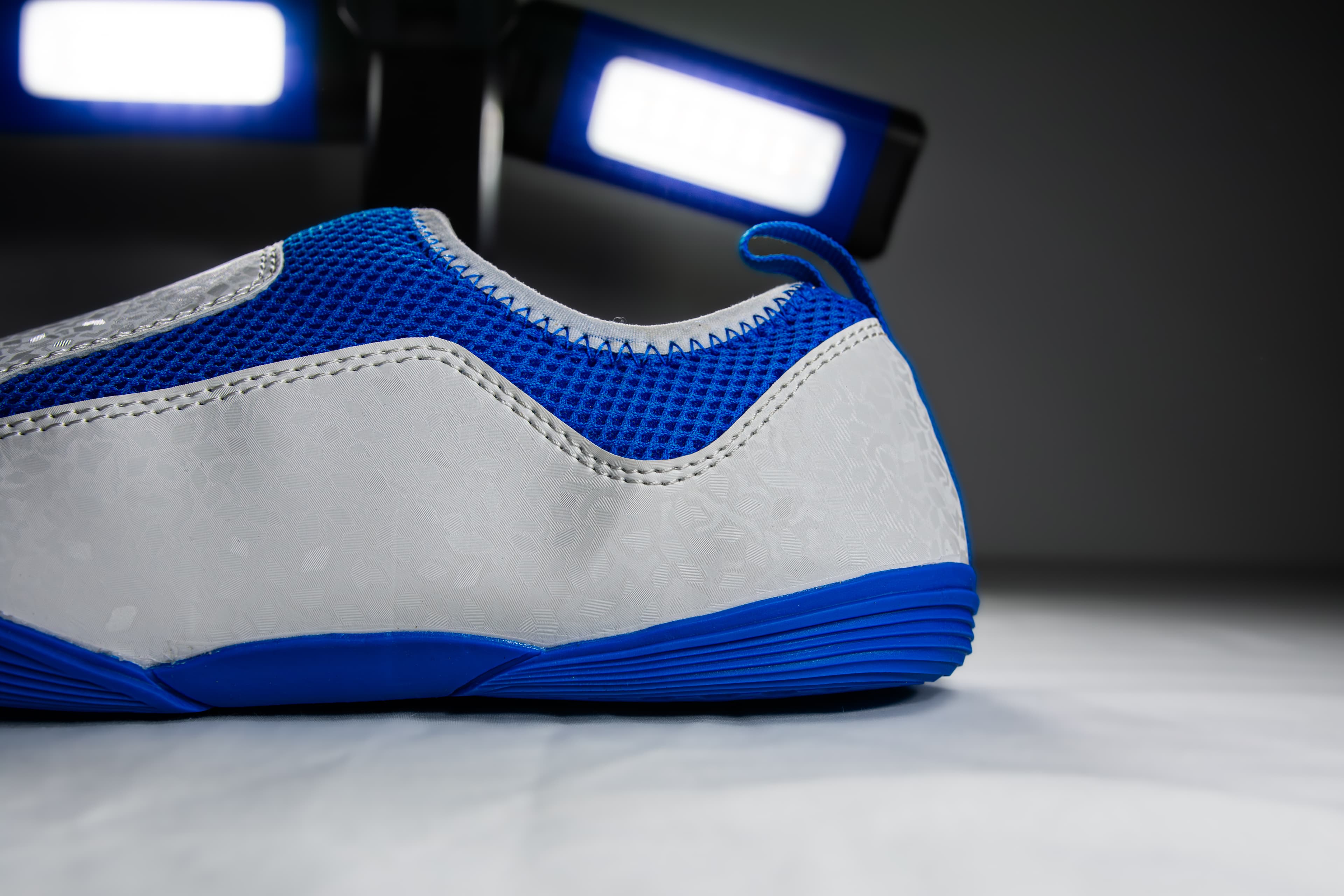 Antons taekwondo training shoe - editorial hero photograph