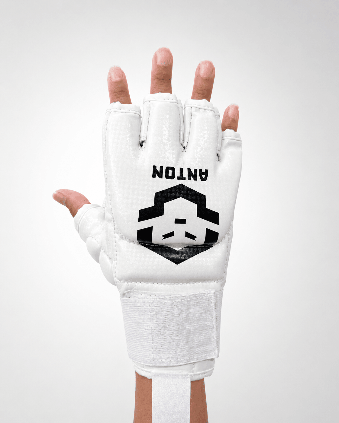 Arm Ultra arm guard and hand guard worn - natural hand position