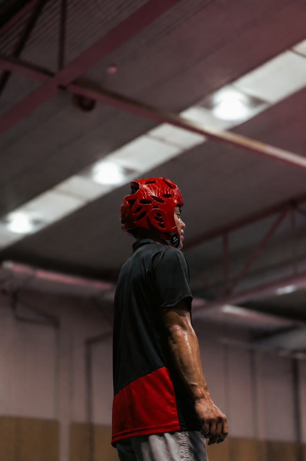 Leroy Morales, founder of Anton, in training