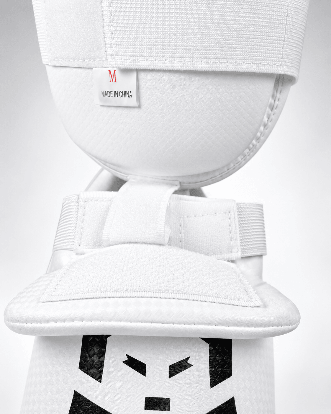 Anton Leg Ultra ankle strap detail - the second strap wrapping the ankle joint, stitching and closure visible