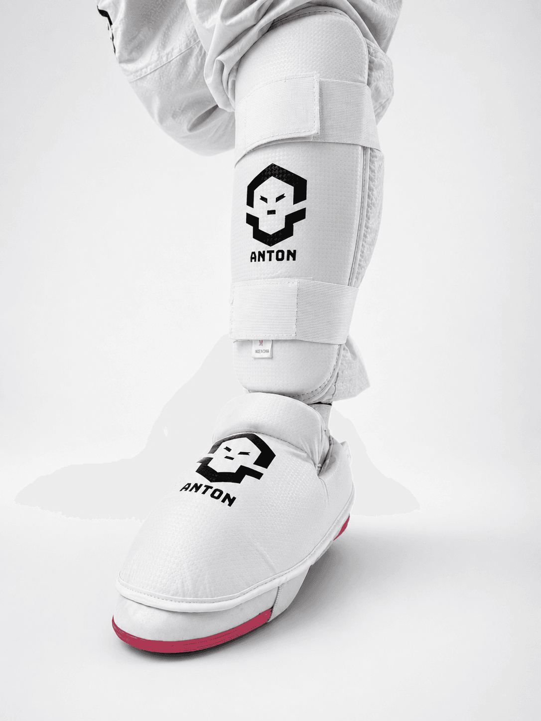 Leg Ultra leg protection system worn - editorial hero photograph